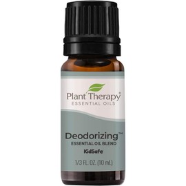 Plant Therapy Deodorizing Essential Oil Blend 10 mL (1/3 oz) 100% Pure, Undiluted, Therapeutic Grade
