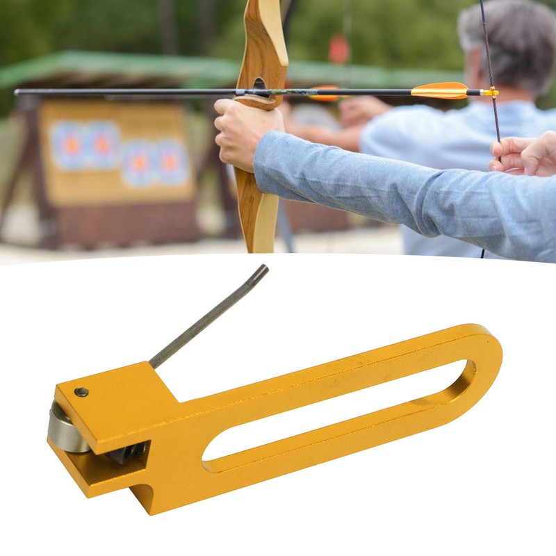 Arrow Rear Rest Aluminum Alloy Recurve Bow Magnetic Arrow Rest