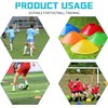 Mumoo Bear 20 Pcs Agility Field Cones, Soccer Markers Disc
