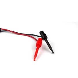 Aofan BNC Oscilloscope Male to Dual Test Hook Clip Test Cable Measuring Cable 110 cm