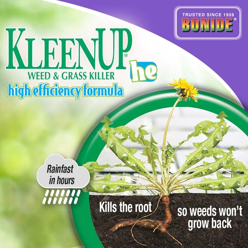 Bonide KleenUP He High Efficiency Weed & Grass Killer Concentrate,