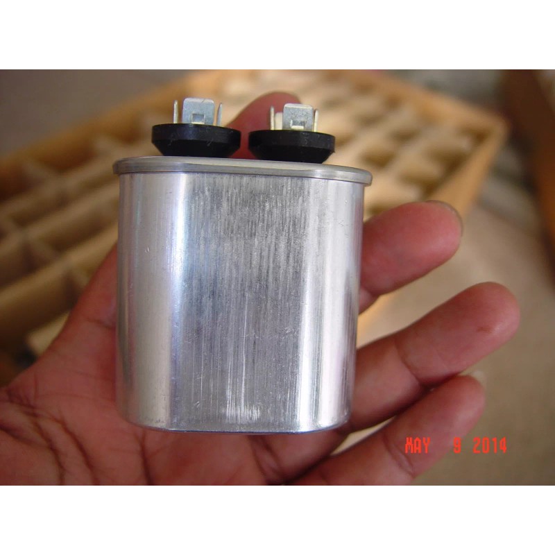 GE Capacitor Oval 7.5uf 370v volt VAC Blower Fan Motor