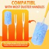 Honeydak 120 Pack Heavy Duty Duster Refills with 2 Handle,