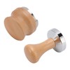 Coffee Powder Press Hammer and Distributor Set Stainless Steel Base