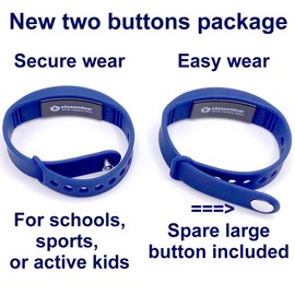 eSeasongear VB150 Vibration Alarm Watch - 15 Vibrating Alarms with Countdown Timer (Camouflage Blue)