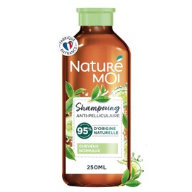 Naturé Moi - Anti Dandruff Shampoo - Normal Hair - Sulphate-free Shampoo - Hair Care Dandruff - Tea, Organic Cucumber Water - 95% Natural Origin - 250ml