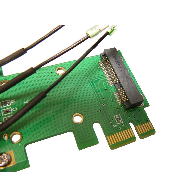 KALEA-INFORMATIQUE Mini PCI Express to PCI Express Adapter to insert
