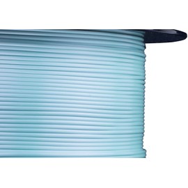 HATCHBOX 1.75mm Silk Light Blue PLA 3D Printer Filament, 1 KG Spool, Dimensional Accuracy +/- 0.03 mm, 3D Printing Filament