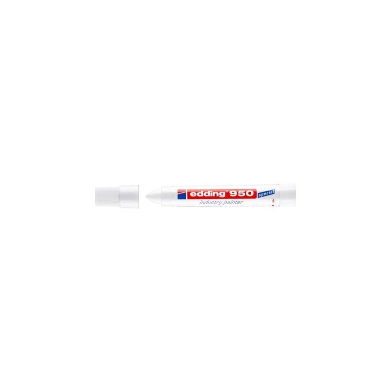 edding Special Marker 950, 10 mm, White 10 mm