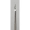 Argo File Electroplated Diamond Bit, Small Triangle, 1.5Φx3.3#200, Shaft Diameter: