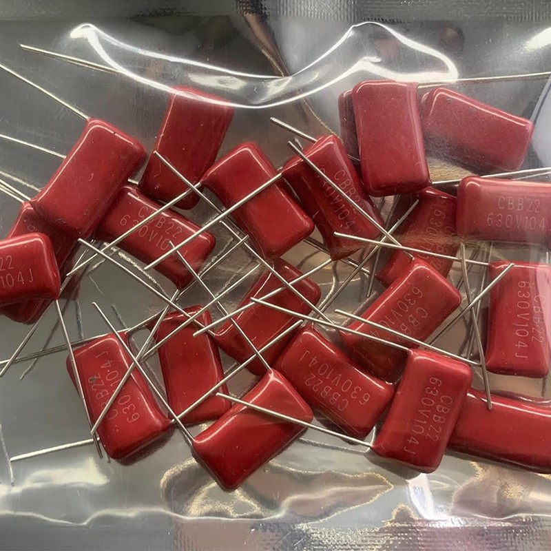 PENGLIN 20pcs Metallized Polypropylene Film Capacitors CBB22 630V 104J 0.1UF
