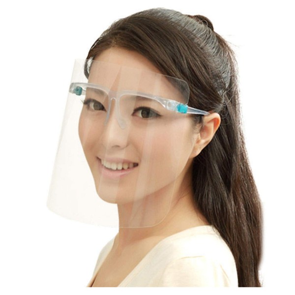 True Face Shield (10 Pack) Full Face Visor Glasses Protection