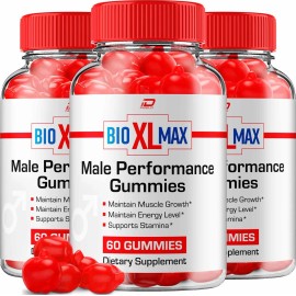 Bio XL Max (3 Pack) Bio XL Max Gummies for Men – BioXLMax Male Gummy All-Natural Reviews