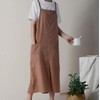 Simple Cafe Barista Kitchen Workshop Apron Plain White 10ea