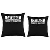 Cataract Surgery Survivor Recovery Throw Pillow