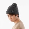 Forecast Thermal Hat, Fleece Back Watch, charcoal gray