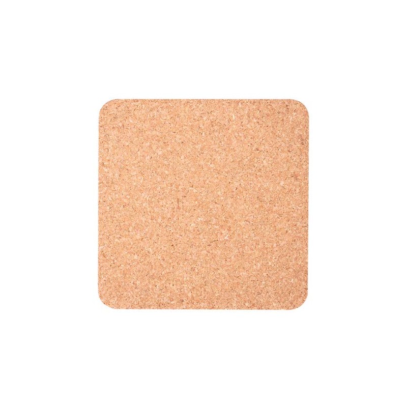 Good-L Cork Coasters (Non-Rough W Polished) (3.5 x 3.5 inches