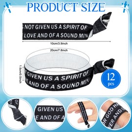 Riceshoot 12 Pcs Christian Softball Hair Ties Bible Verse Hair Ties Elastic Sports Ribbon Bracelet Accessories Gift for Girls No Crease Elastics Set for Players, Coaches, Teams Stocking Stuffers