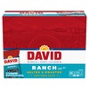 DAVID Sunflower Seeds, Ranch Flavor, 1.625 oz. (Pack of 12)