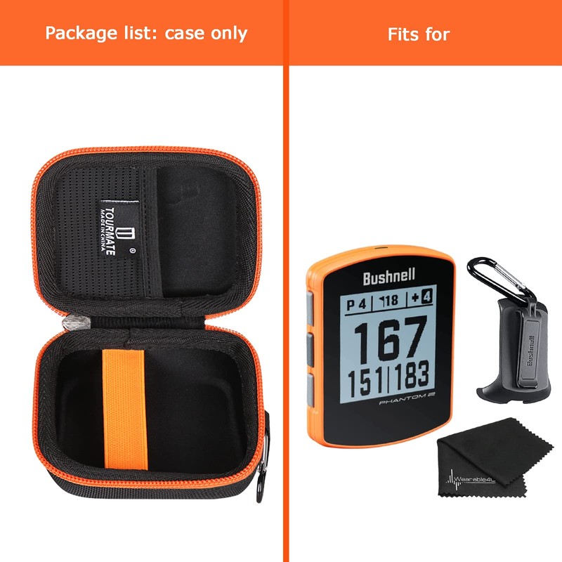 Tourmate Golf - Funda de Almacenamiento GPS Compatible con Bushnell