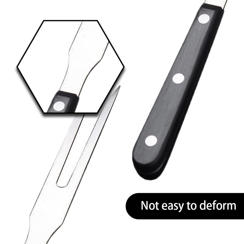 2 Pcs Carving Forks Professional Pot Forks Anti-Slip Meat Lifting