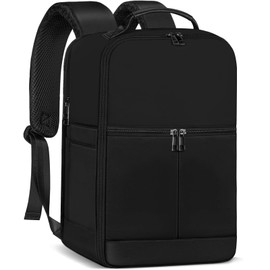 OTAHGK Cabin Bags 40x20x25 for Ryanair Underseat Carry-Ons Travel Backpack, Hand Luggage Backpack Cabin Size 20L, Daypack School Office Backpack-Black