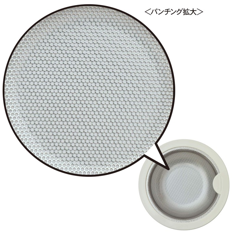 Belca Drain Strainer, Stainless Steel, Shallow Strainer Basket