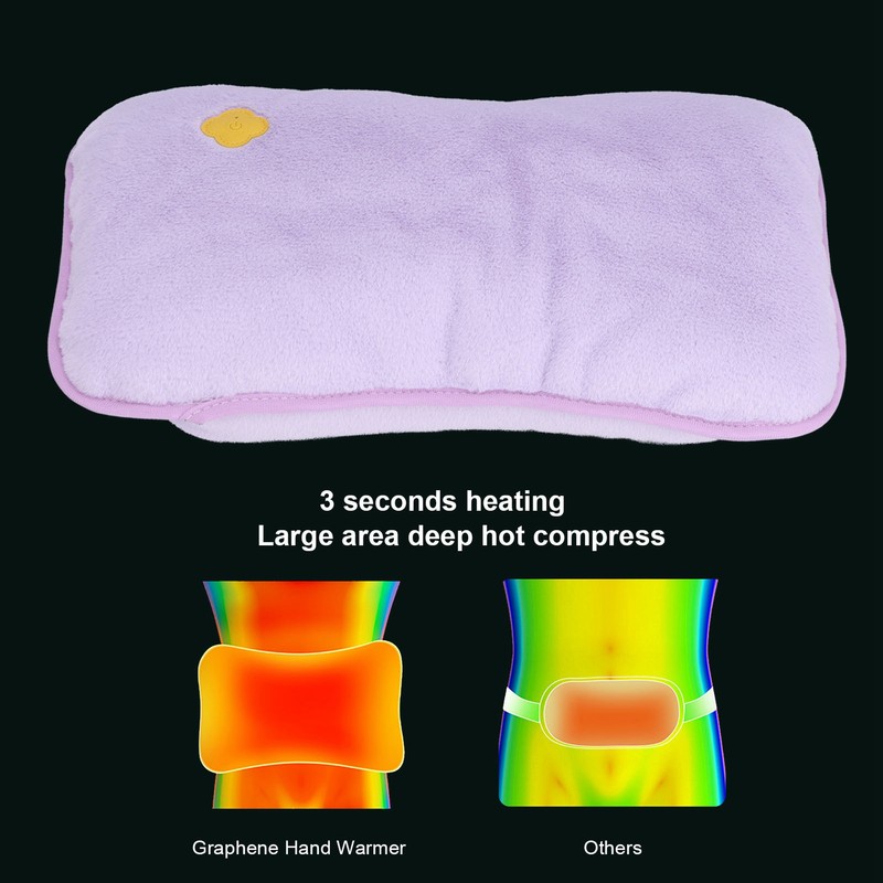 Graphene Heating Hand Warmer Intelligent Constant Temperature Hand Heater USB