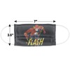 Popfunk The Flash Desaturated Flash 1-Ply Reusable Face Mask Covering,
