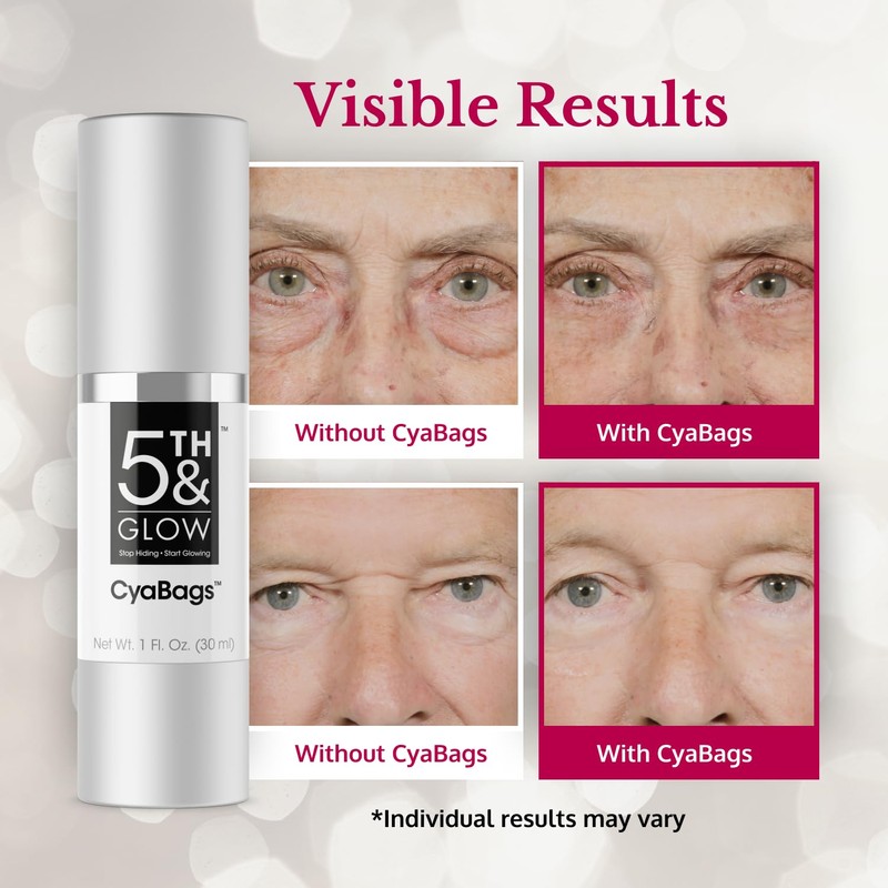 5th & Glow Cyabags - Instant Under Eye Bag Remover