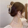 1Pcs Butterfly Hair Claw Clip for Women Glitter Crystal Butterfly
