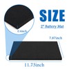 2PCS Battery Mat,12×8 Inch Soft Sponge Battery Protector Mat for