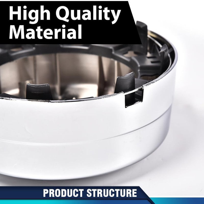 PIT66 Rear Wheel Center Hub Cap, Compatible with Dodge Ram