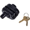 Gun Lock with Keys Black