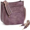 HKCLUF 4055 Women's Fashionable Crossbody Bag Purse For Women Leather
