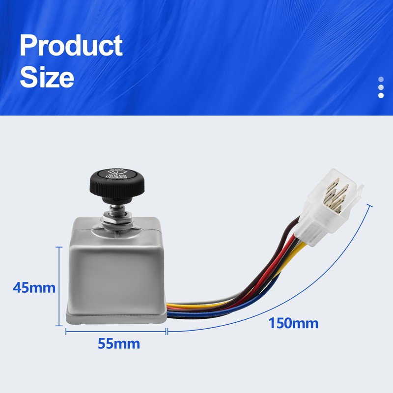 Windshield Wiper Switch Compatible with Kenworth Automann Paccar Cole Hersee