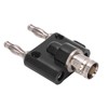 Spacnana Banana Plug Connector, 2PCS BNC Female to Dual Banana