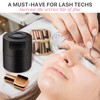 Pretty memory Eyelash Glue Storage Container with Digital Display, Temperature