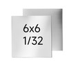 304 Stainless Steel Sheet - 2PCS 6" X 6" X