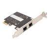 PCIe 2.5G Network Card Dual Port RTL8125B 2500M 1000M Computer