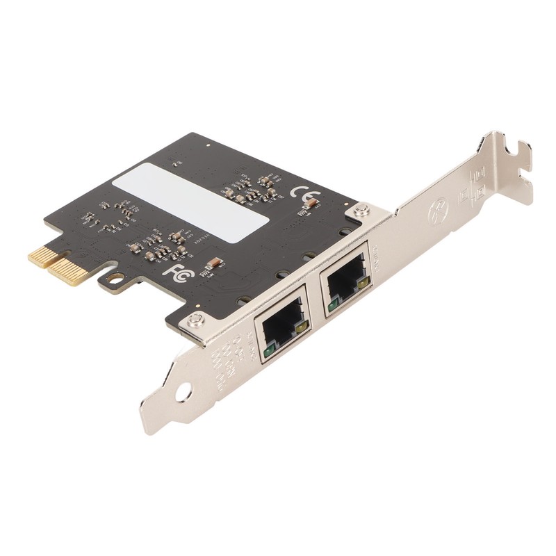PCIe 2.5G Network Card Dual Port RTL8125B 2500M 1000M Computer