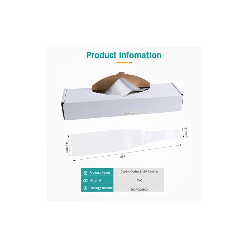 Dental Light Seelves - 500 piezas desechables de protección contra