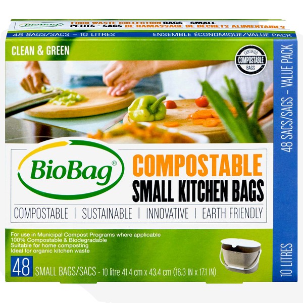 BioBag Food Waste Bags Small 10L 48 Counts