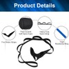 flintronic Yoga Stretching Strap, Stretching Band with 7 Loops, Yoga
