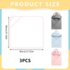 Pack of 3 Hooded Towel Baby, Baby Towel Hood 80