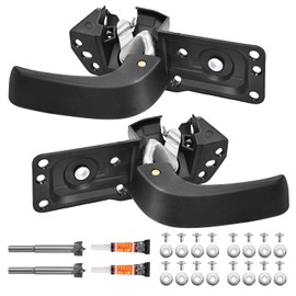 Yinlowa Interior Door Handle Kit Front/Rear Left Driver/Right Passenger Side for 2007-2014 Chevy Silverado Tahoe Suburban Avalanche GMC Sierra Yukon Escalade, Replace # 20833606, 20833602