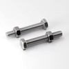 M5-0.8 x 40mm 40PCS Hex Head Screws Bolts and Nuts