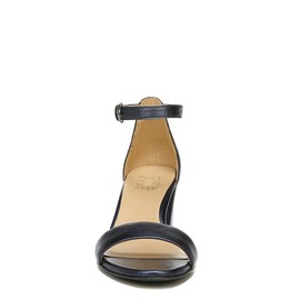 Naturalizer Womens Bristol Ankle Strap Block Heel Sandal French Navy Blue 6 M