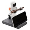 CYXStar Astronaut Resin Pen Holder, Mobile Phone Stand, Device Stand, Desk Organizer Decorative Pen Holder (White&Black)