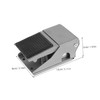 CHILDWEET Foot Operated Pneumatic Valve with Speed Control Switch Nonslip